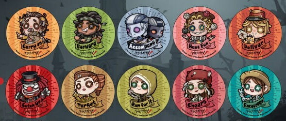 選べる10種類)オリジナル缶バッジ 「Identity V 第五人格