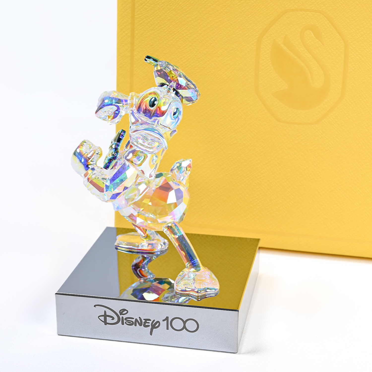 スワロフスキー SWAROVSKI クリスタルフィギュア ドナルドダック