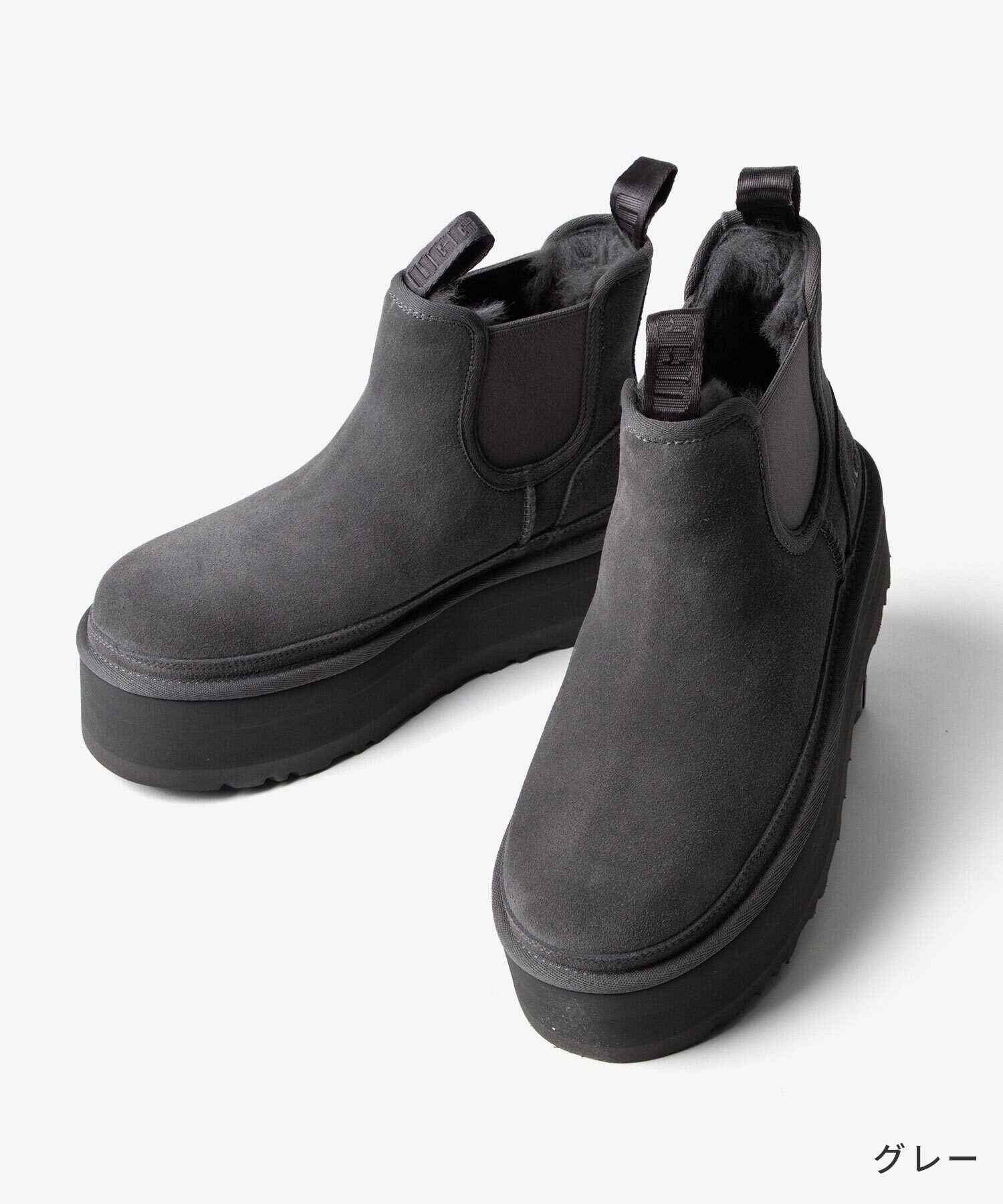アグ UGG 1134526 ブーツ NEUMEL PLATFORM CHELSEA レディース