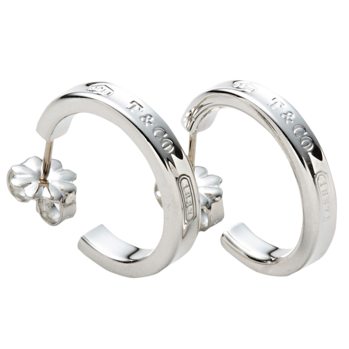 ティファニー ピアス レディース ナローフープ TIFFANY&Co