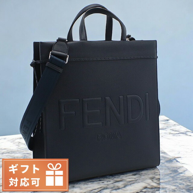フェンディ トートバッグ メンズ ブランド FENDI レザー 7VA583
