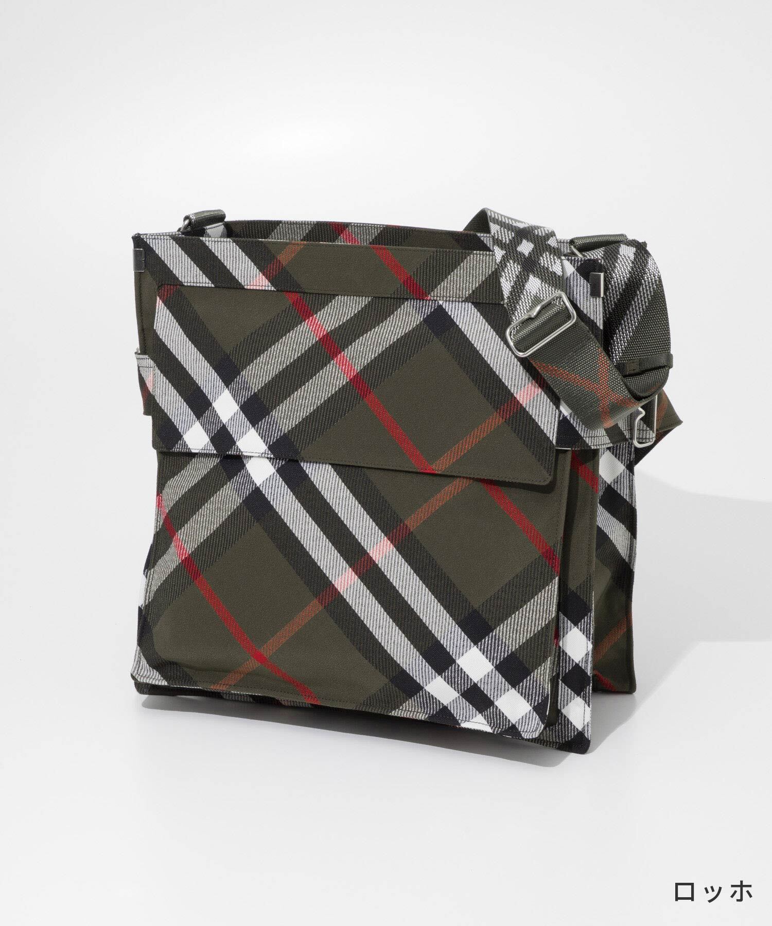 バーバリー BURBERRY ML TRENCH TOTE CHECK CJ1 8091447 C1173 メンズ