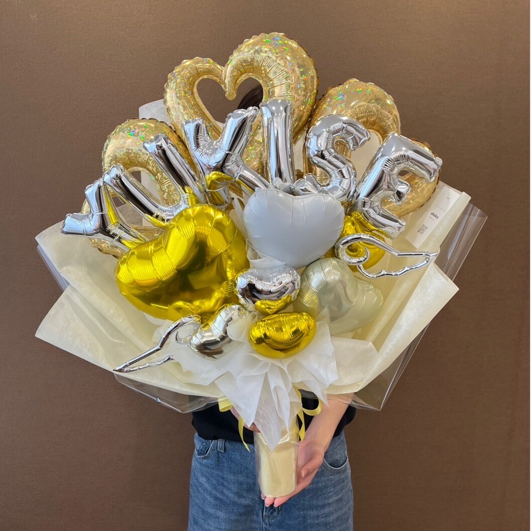 送料無料】【BIG size】 name bouquet バルーンギフト お誕生日 記念日