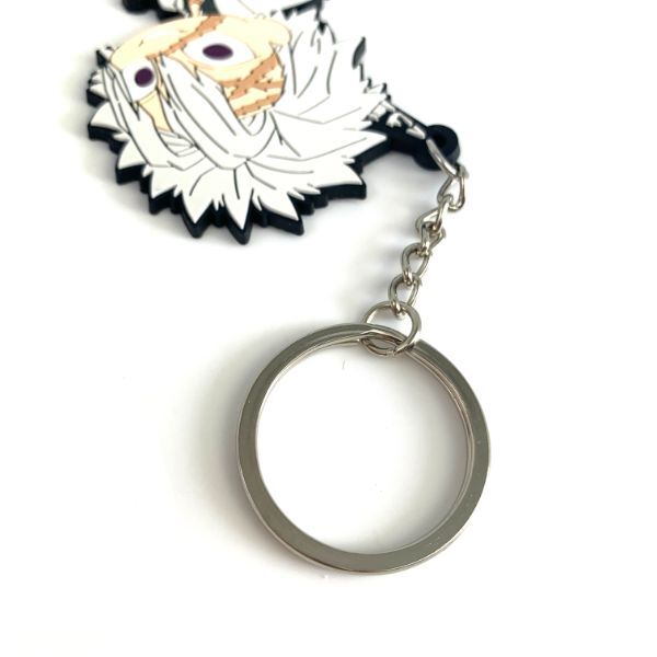 鬼滅の刃 不死川実弥 つままれキーホルダー キーホルダー ホワイト
