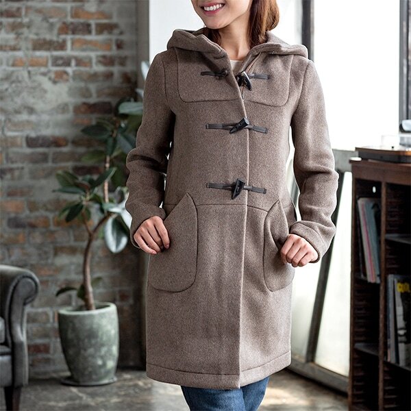 英国製レディースダッフルコート[LONDON TRADITION/ロンドン