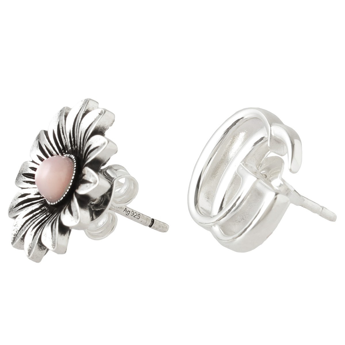 GUCCI シルバー925 フラワーモチーフ ピアス 片耳 GUCCI（グッチ