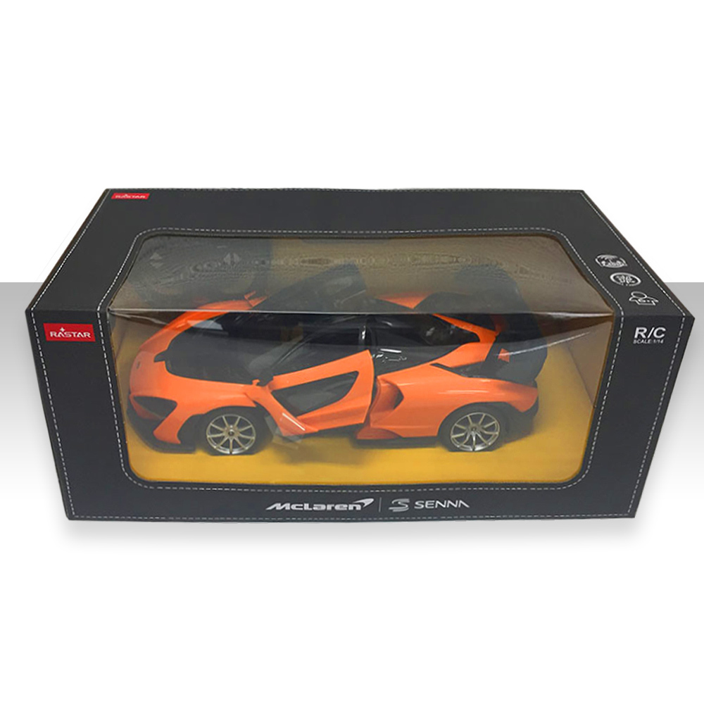 ラジコン ラジコンカー 子供 [ RCマクラーレン セナ 1:14 イエロー