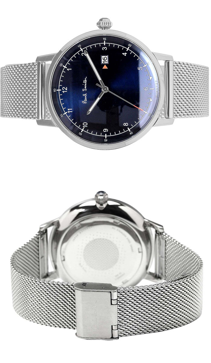 ポールスミス Paul Smith 腕時計 メンズ 41mm ステンレス クラシック