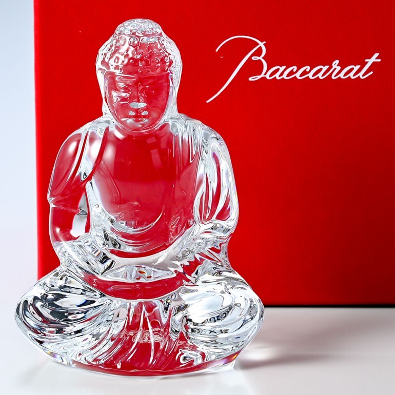 バカラ クリスタルフィギュア ブッダ 仏陀 クリア 2609200 インテリア