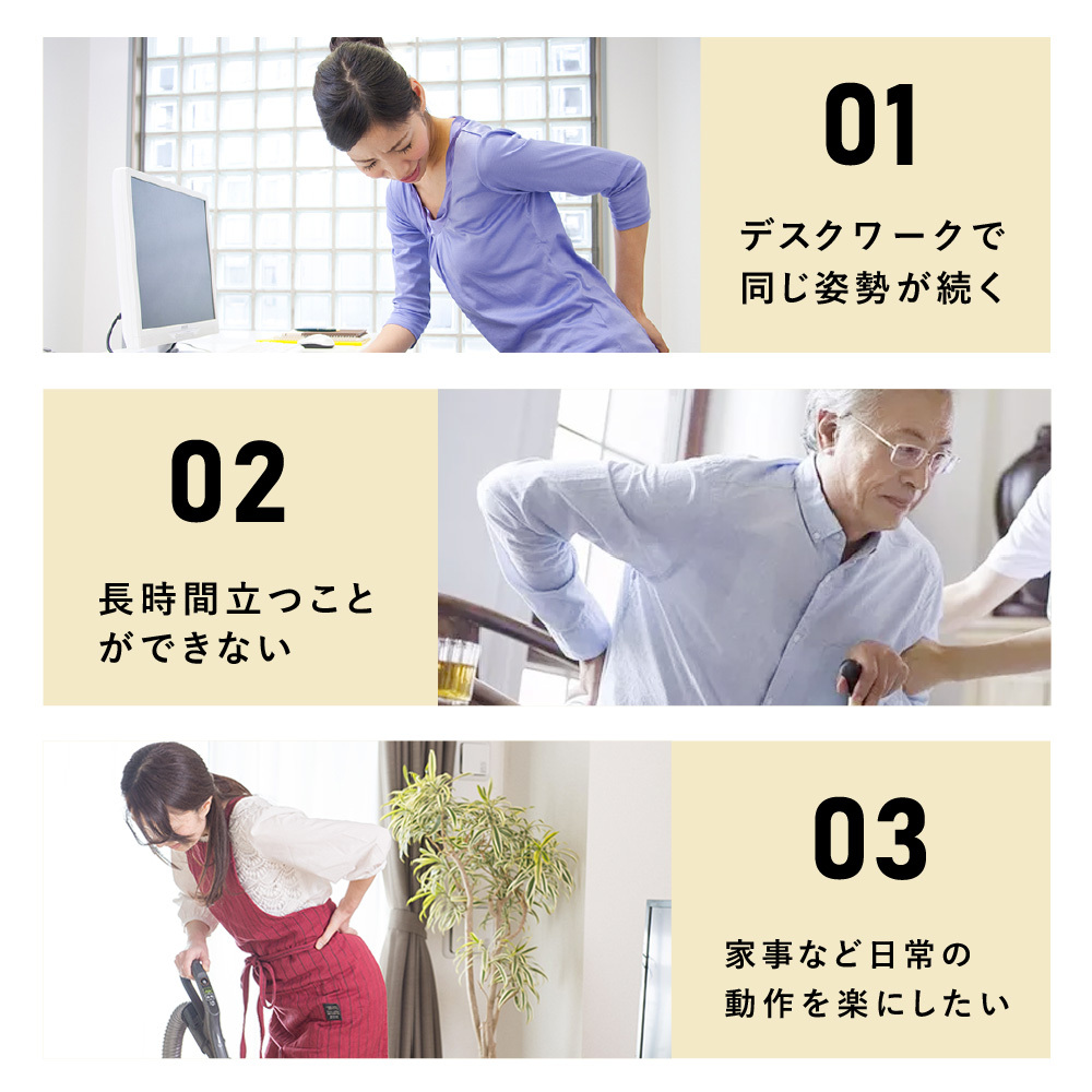 NIPLUX公式】正規品 WAISTUPLUSマッサージ器 腰ベルト 腰を温める