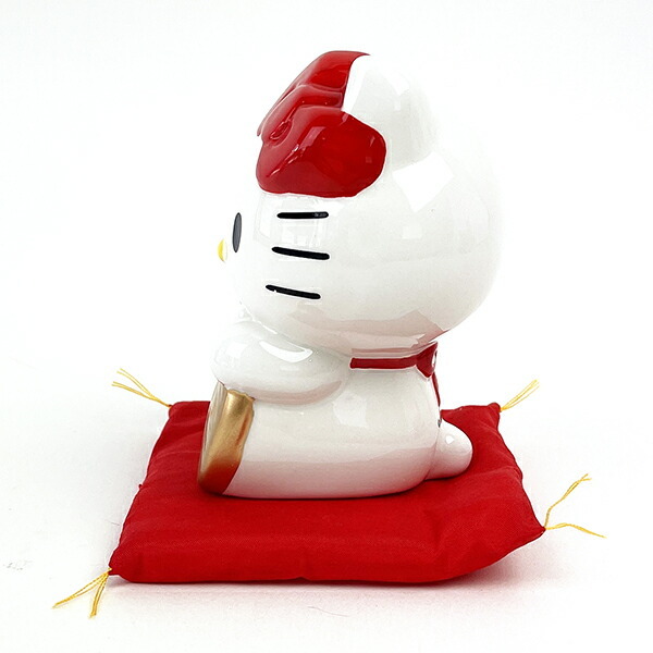 サンリオ ハローキティ 福招き 貯金箱 インテリア - 【パーフェクト