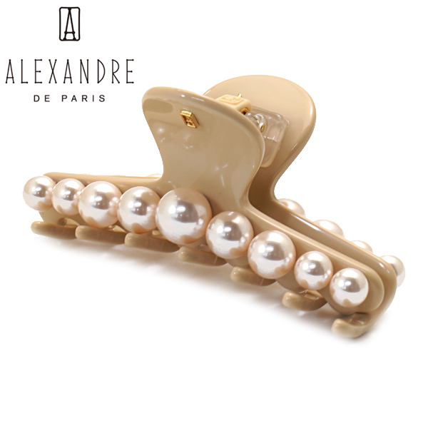 Alexandre de Paris 蝶々 バタフライ ベージュ クリップ 楽天市場