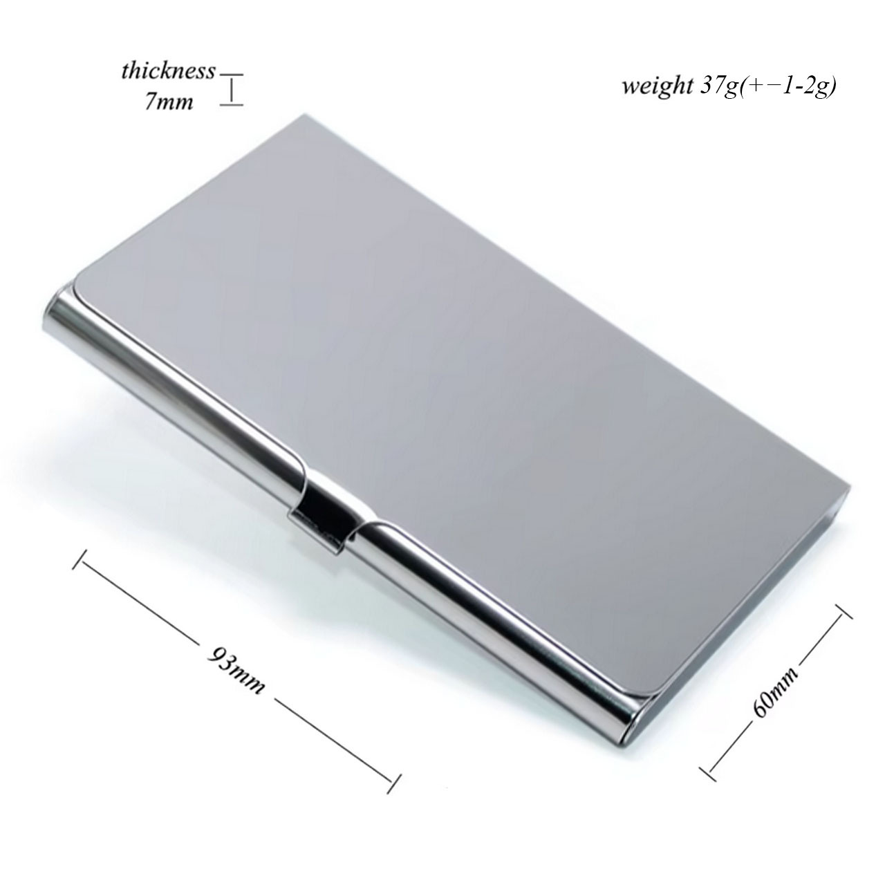 名刺入れ ステンレス 名入 刻印 鏡面タイプ メタル カードケース