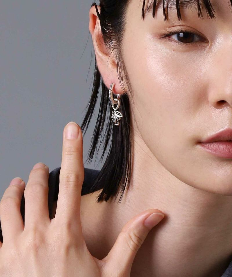 ライオンハート ピアス メンズ HOWL ハウル クロッシングピアス