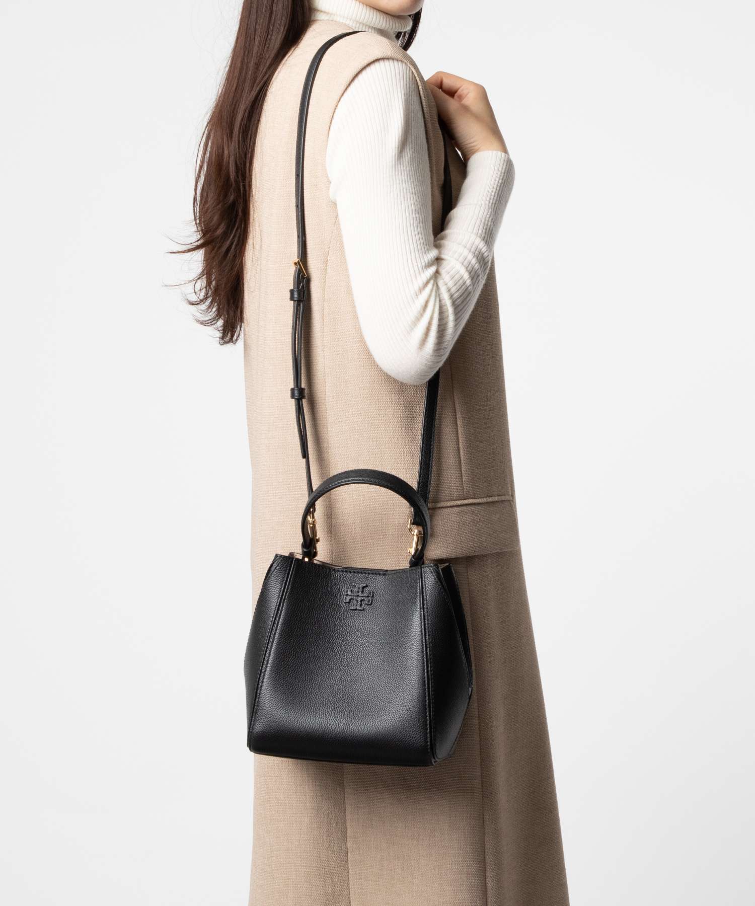 トリーバーチ TORY BURCH McGraw マックグロー Small Bucket Bag