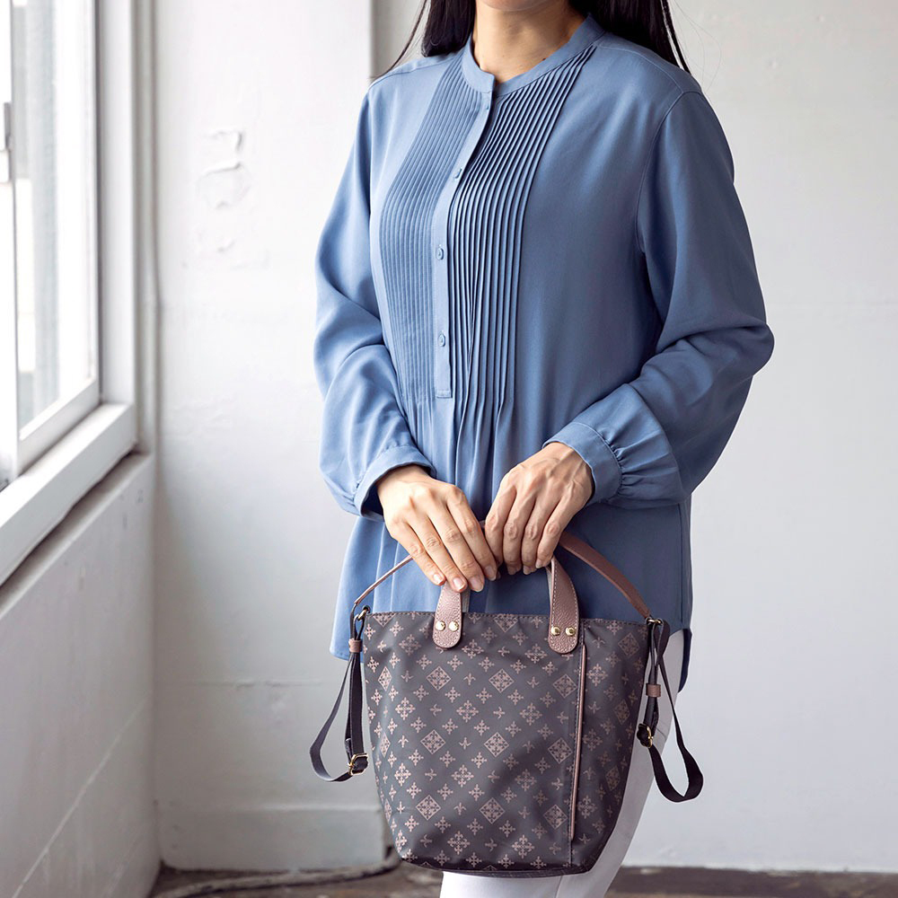 JALオリジナル ダブルフェイスバッグ russet 翌日出荷 おしゃれ