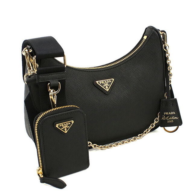 プラダ 斜め掛け ショルダーバッグ レディース ブランド PRADA レザー