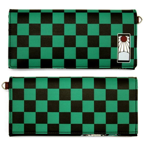 鬼滅の刃 炭治郎 竈門炭治郎 フルカラーウォレット 長財布 グリーン