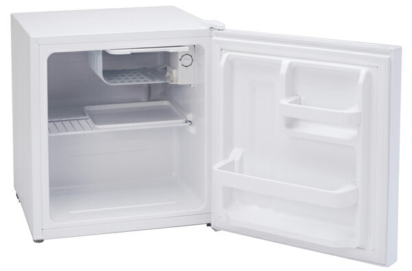 冷蔵庫 1ドア 45L 小型 直冷式 製氷室 ガラスドア おしゃれ 右開き