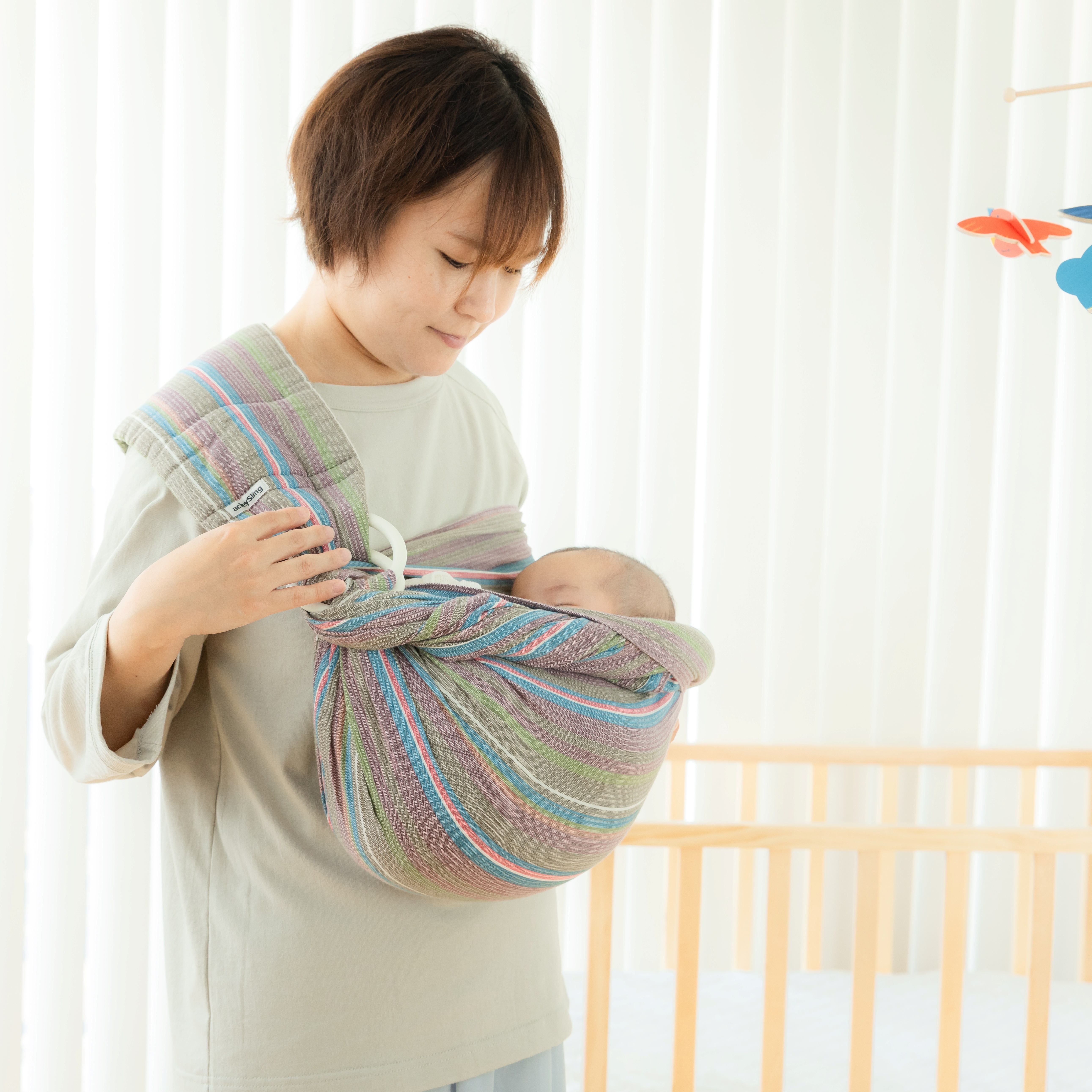 無料／Breit ブライト【木箱ラッピング】あっきースリング ストライプ