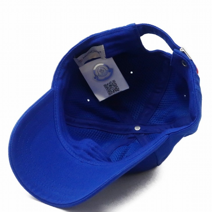 モンクレール 帽子 MONCLER メンズ ベースボールキャップ ハット つば