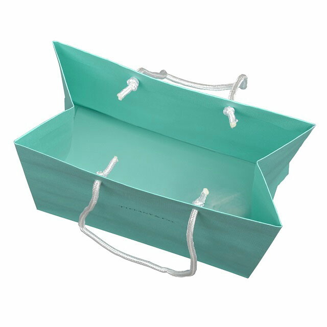 ティファニー TIFFANY&CO ショップ袋 ショッパー Mサイズ 1枚 Aセット