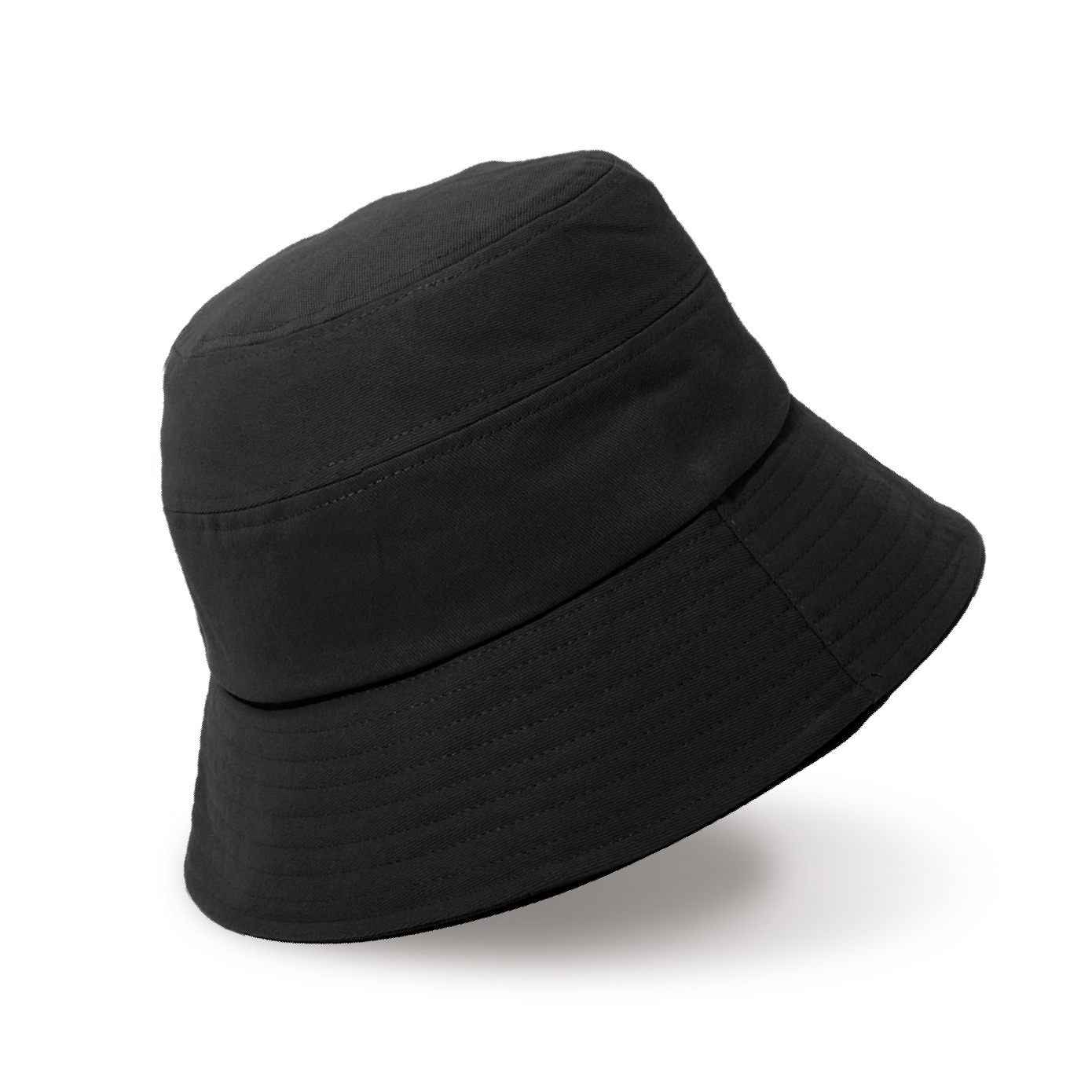 バケットハット レディース 夏 コットン 無地 深め 帽子 バケハ