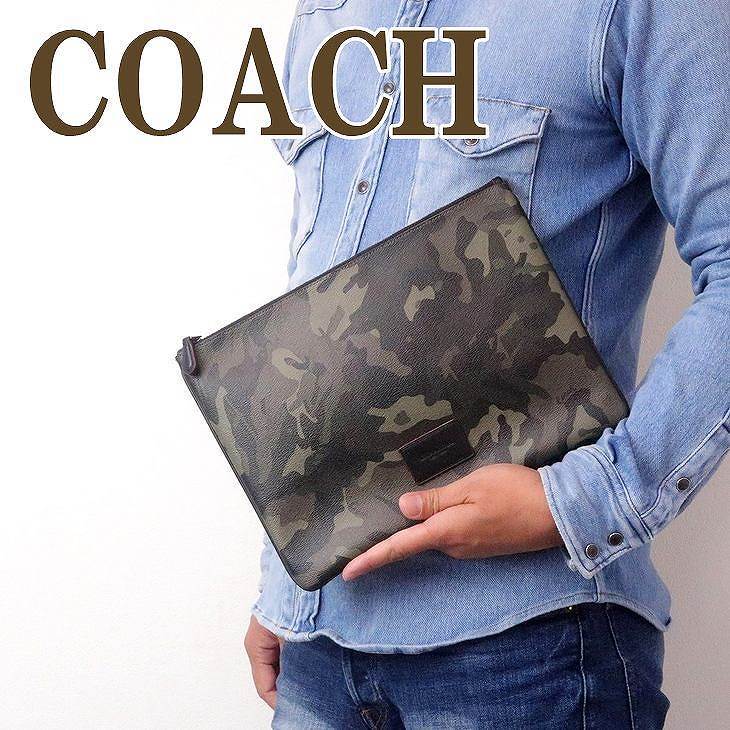 コーチ COACH バッグ メンズ セカンドバッグ クラッチバッグ ポーチ