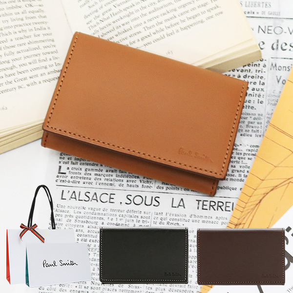 ポールスミス カードケース Paul Smith メンズ 名刺入れ ベジタン