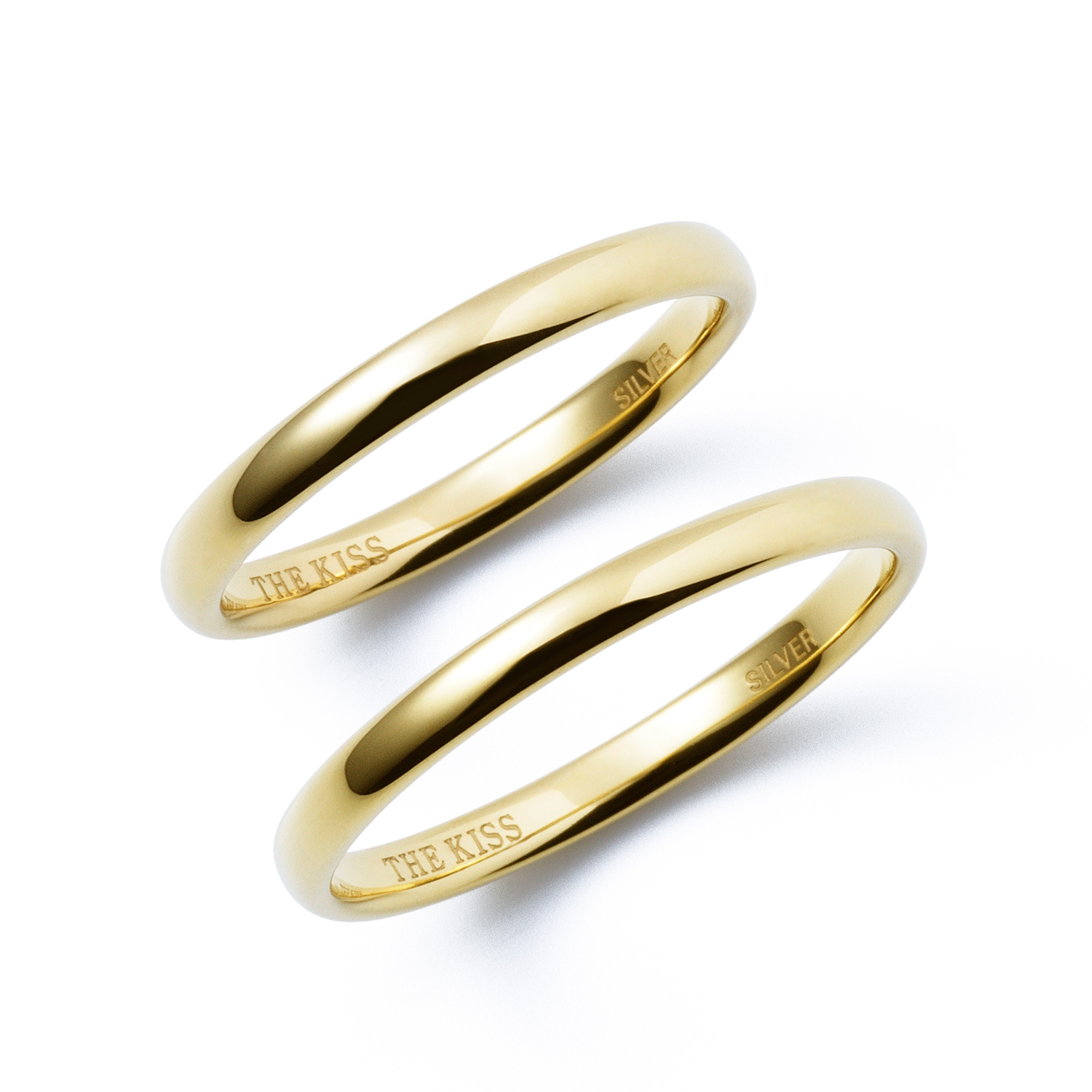ラッピング無料】【刻印無料】THE KISS 公式ショップ シルバー ペア