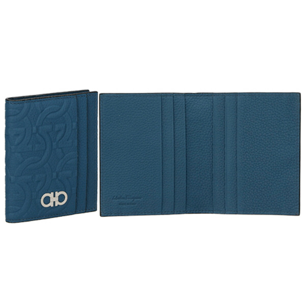 フェラガモ Ferragamo カードケース 名刺入れ 661077 758016 メンズ