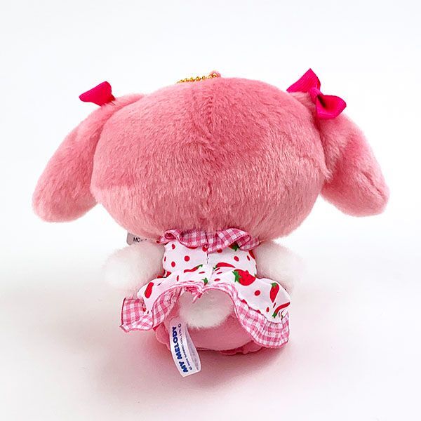 サンリオ マイメロディ いちごドレス マスコット ぬいぐるみ お願い