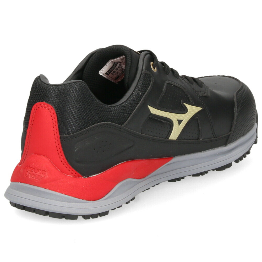 安全靴 ミズノ オールマイティ HWII 11L 紐 ローカット F1GA2400 09