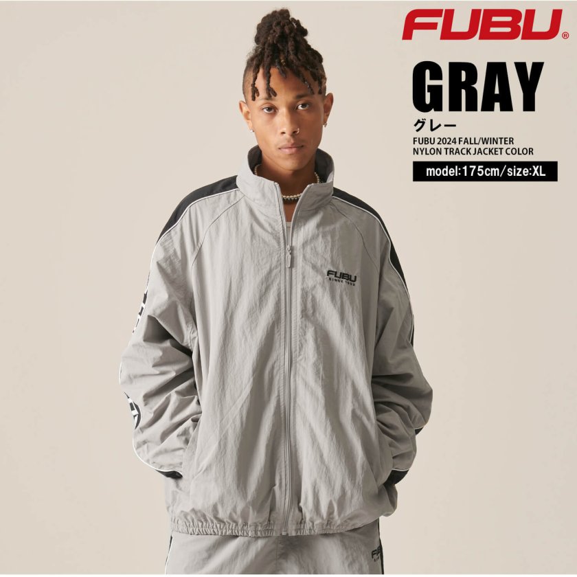 FUBU フブ ジャケット メンズ 長袖 ナイロンジャケット ブルゾン