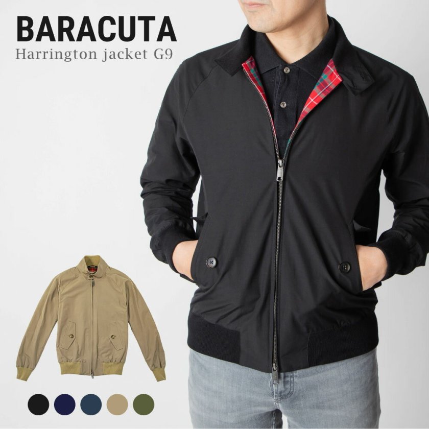 バラクータ BARACUTA G9 HARRINGTON JACKET BRCPS0001 BCNY1 メンズ