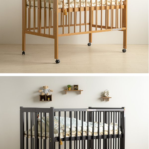 日本製 「ワンタッチハイベッド クール」 ベビーベッド 折りたたみ