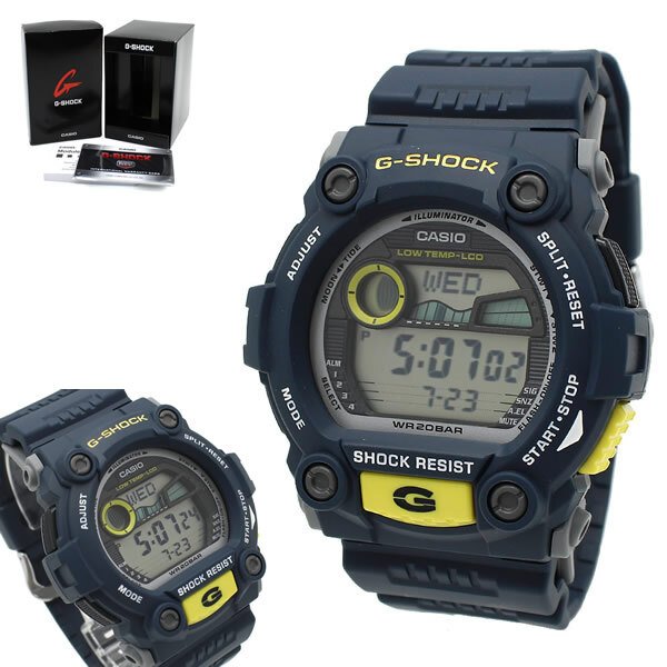 カシオ 腕時計 CASIO G-SHOCK Gショック G-7900-2DR グレー ネイビー