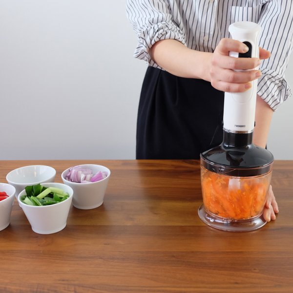 公式】ツインバード チョッパー付ハンディーブレンダー 出産祝い 新