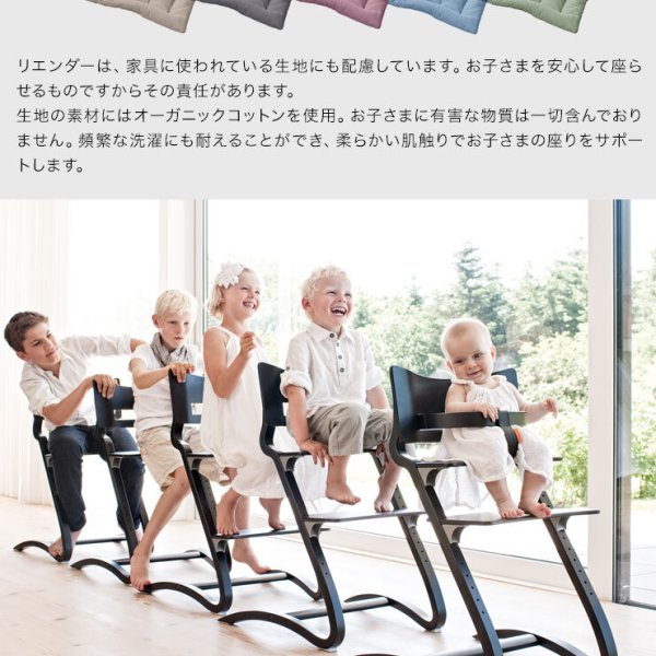 日本正規品】 リエンダー Leander ハイチェア用 クッション ハイチェア