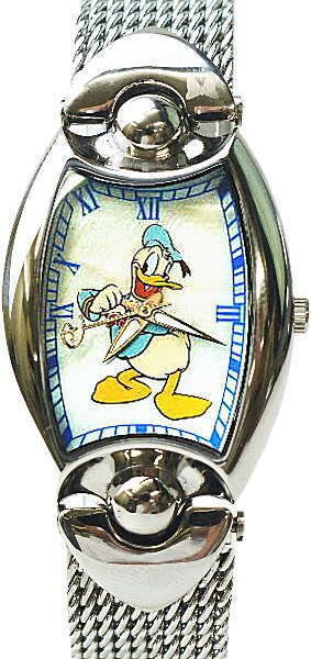 ドナルドダック・トノー型腕時計 - 【金光堂ギフトモール店