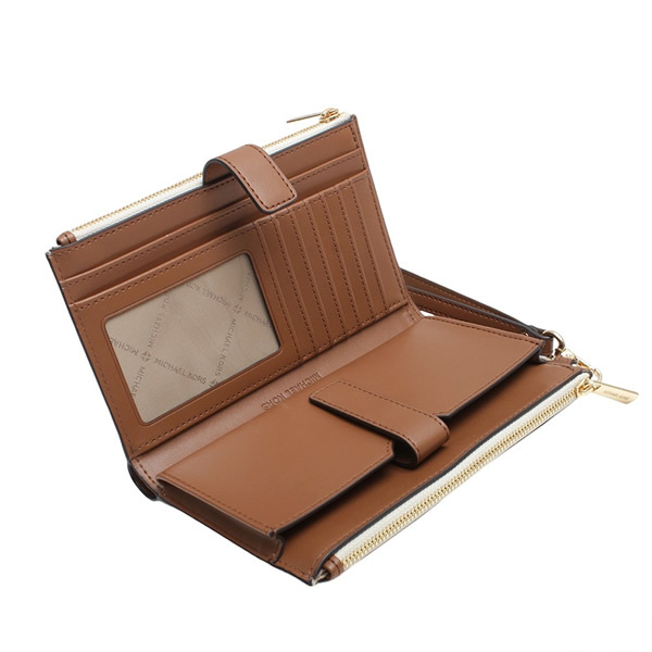 マイケルコース MICHAEL KORS 二つ折り財布 JET SET TRAVEL DOUBLE ZIP