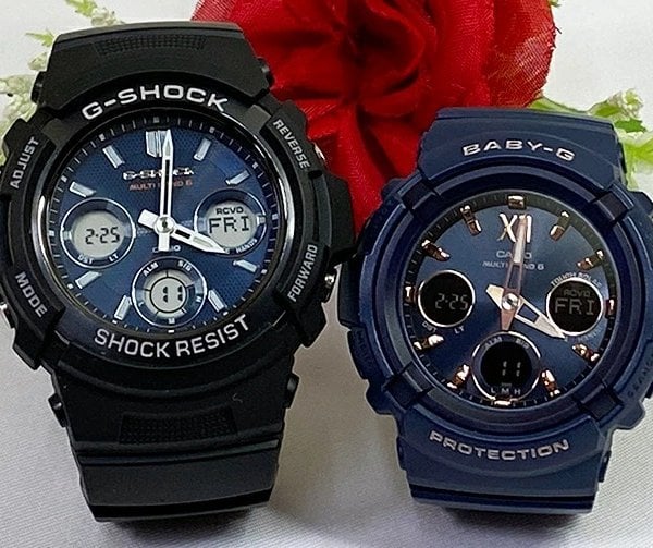 カシオ 恋人たちのGショック ペアウォッチ G-SHOCK BABY-G AWG-M100SB