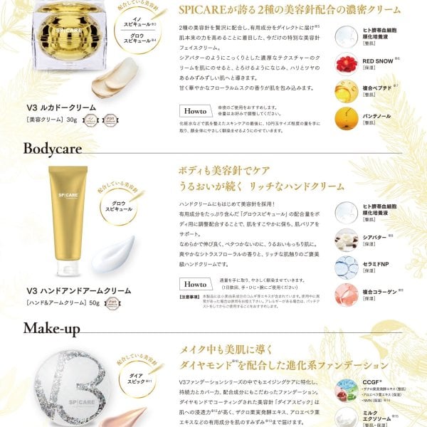 スピケア V3 クリスマスコフレ 正規品 スペシャルコフレ v3ルカドー