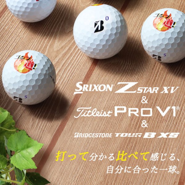 即日対応可＞ 名入れ ゴルフボール 【プロ仕様3種類】打ち比べ9個