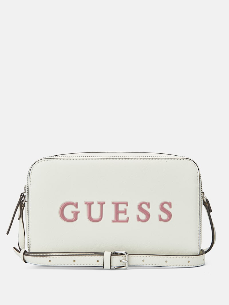 Artemis Mini Double Zip Crossbody | GUESS Factory