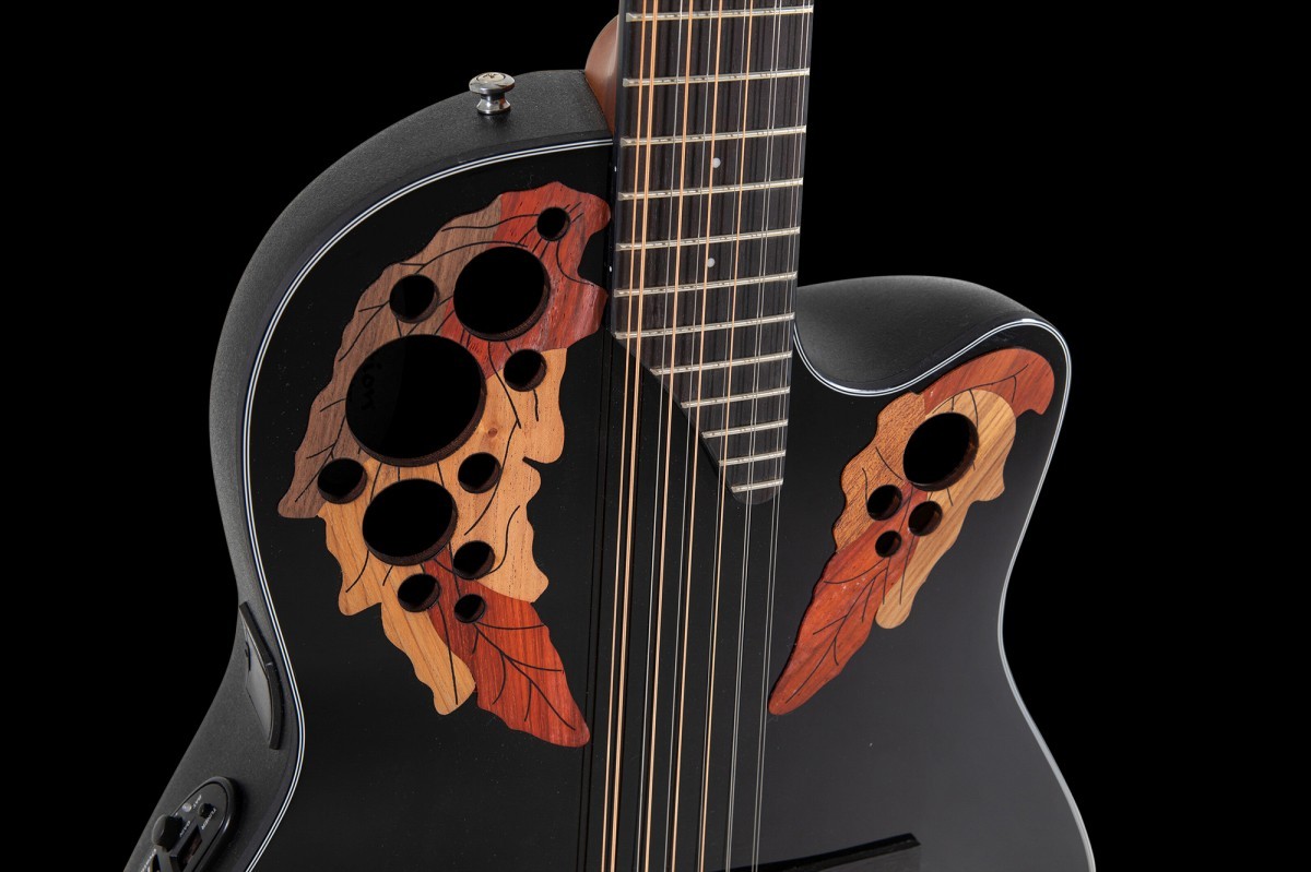 Ovation CE4412-5-G Black エレアコギター 12弦ギター