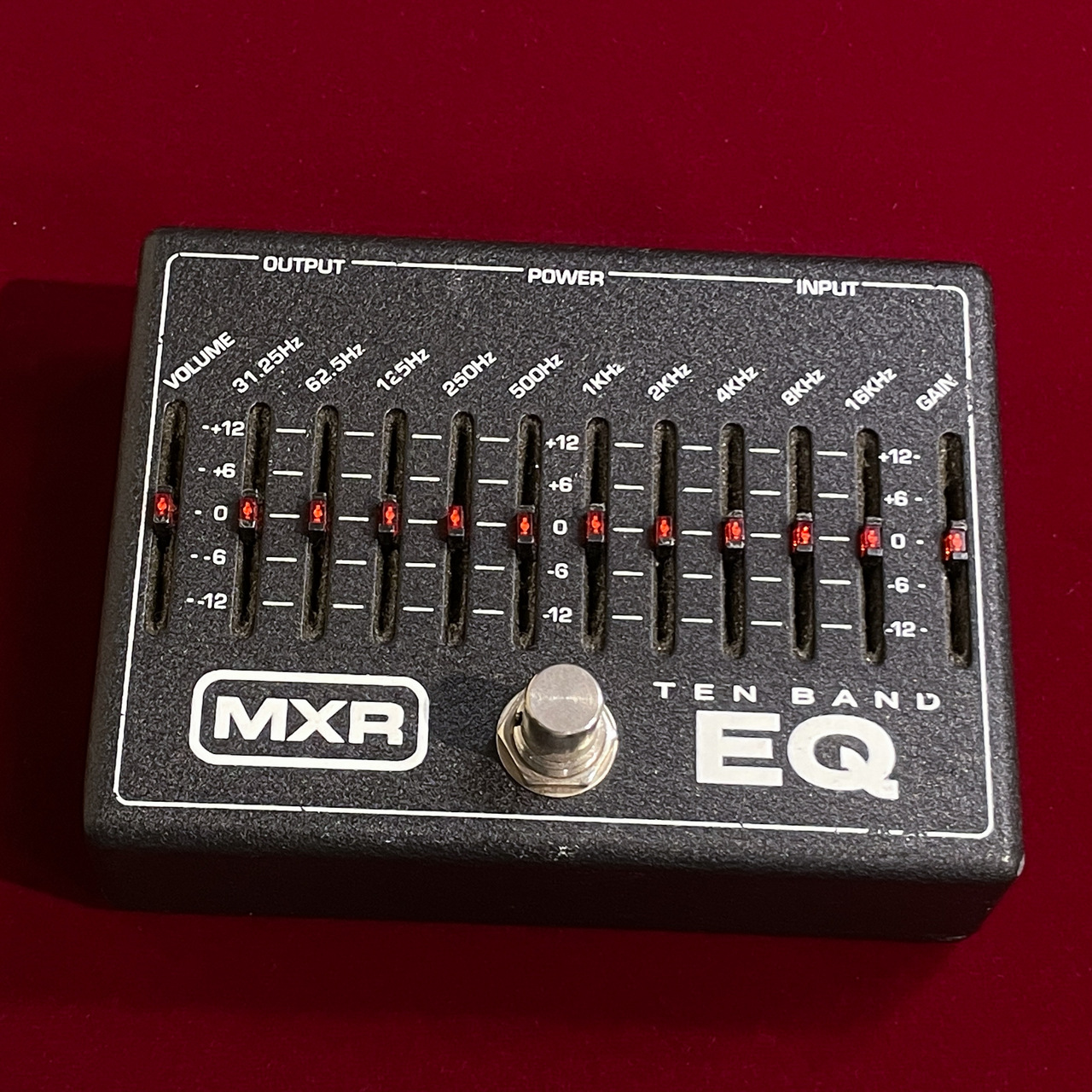 MXR M108 10-Band EQ 【中古】【箱取説・専用18Vアダプター付属