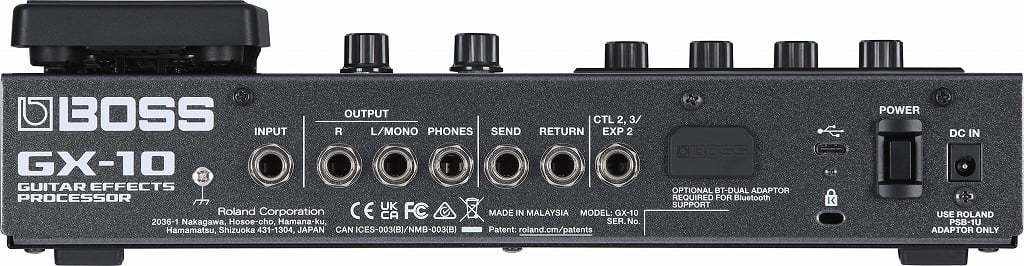 BOSS GX-10 Guitar Effects Processor ボス GX10 マルチエフェクター
