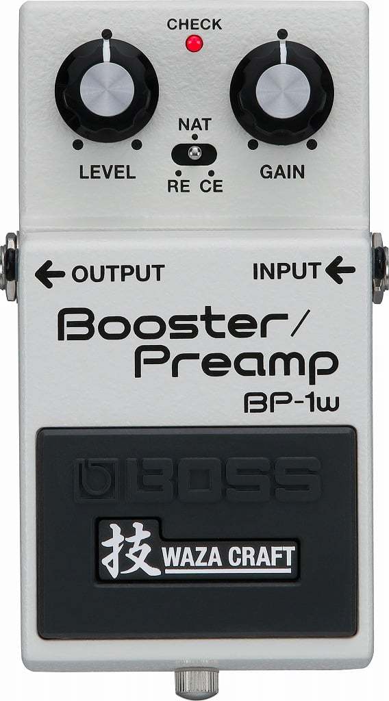 BOSS BP-1W Booster/Preamp ボス ブースター プリアンプ BP1W 技 WAZA