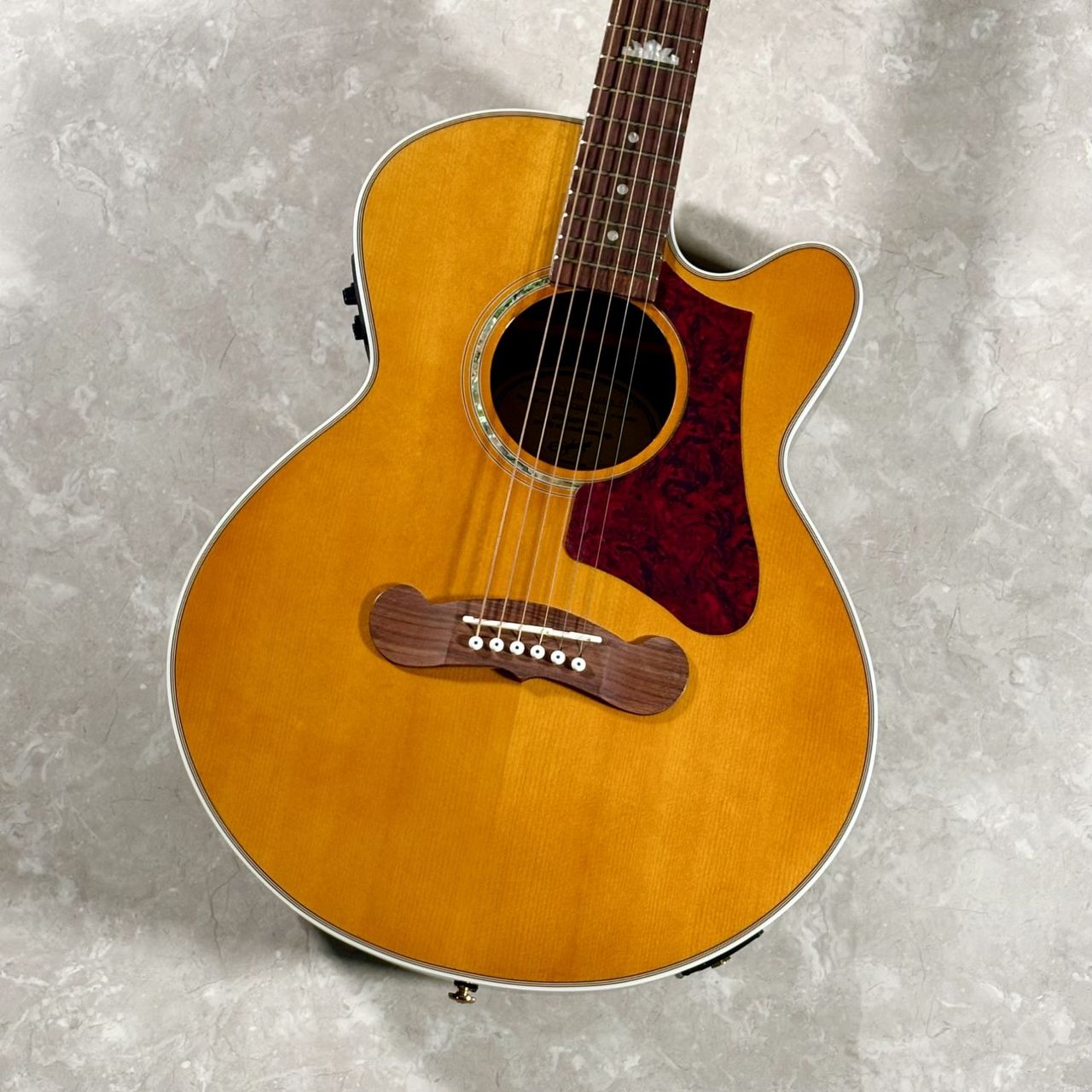 Epiphone J-200 EC Studio Parlor Vintage Natural 【フィッシュマンPU